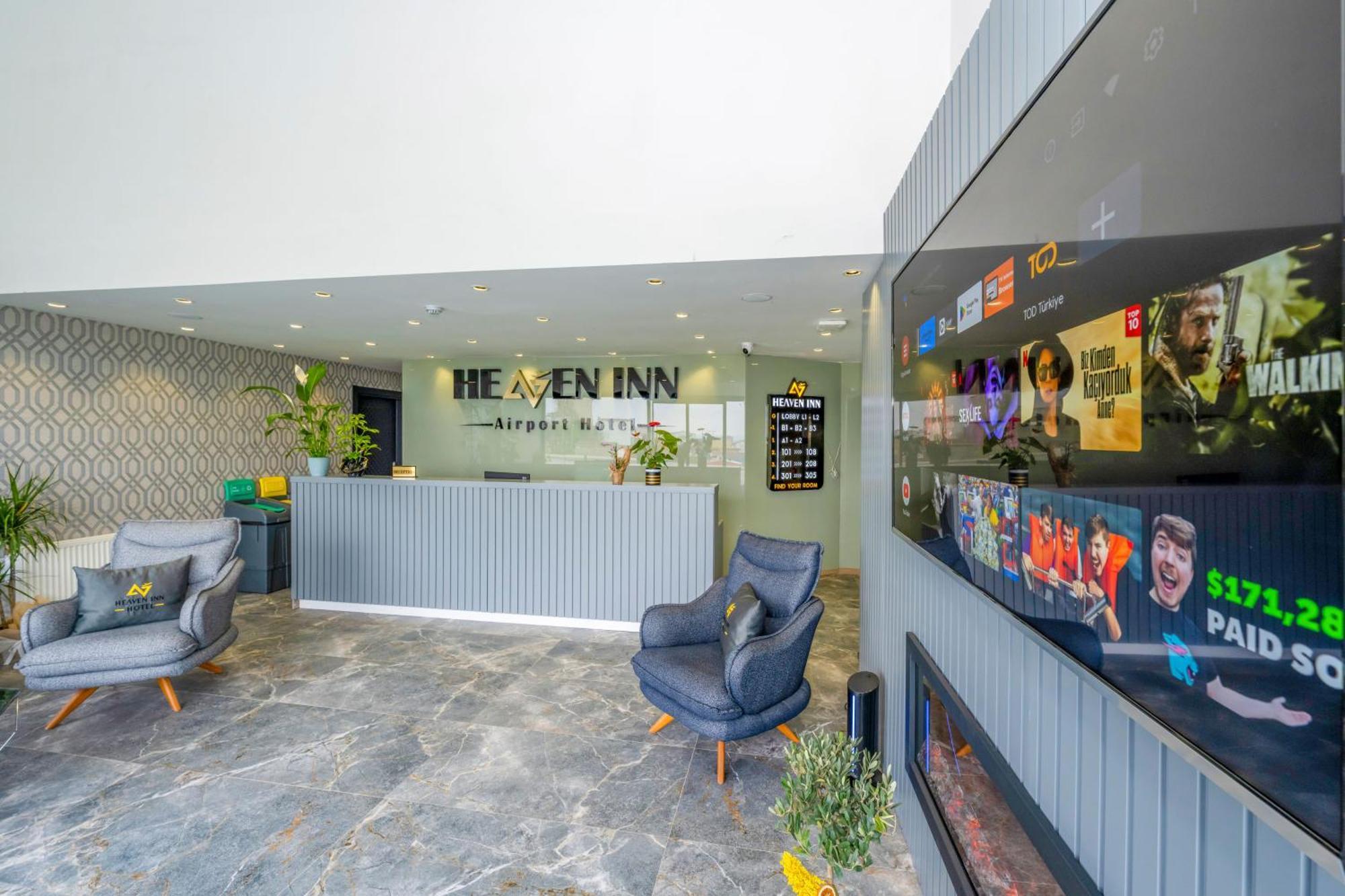 Heaven Inn Airport Hotel Arnavutkoy Eksteriør bilde